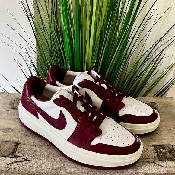 Air Jordan 1 Elevate Low Dark Beetroot Sneakers - Picture 1 of 9